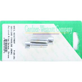 GARDNERWESTCOTT Rear Wheel Adjustment Bolts 92-06 Dyna Models Rear