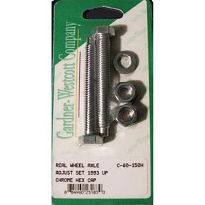 GARDNERWESTCOTT Rear Wheel Adjustment Bolts 93-07 Softail Models Rear