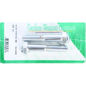 GARDNERWESTCOTT Riser Bolts Chrome Hex Cap 1/2-13 X 2 3/4 Coarse Thread
