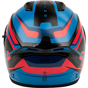 GMAX Ff-18 Drift Helmet Black/blue/red Xl