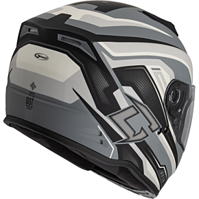 GMAX Ff-18 Drift Helmet Matte Grey/silver/black Md
