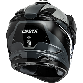 GMAX Gm-11 Decima Helmet Black/grey/white Xl