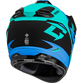 GMAX Gm-11s Ronin Snow Helmet W/ Elec Shield Matte Blk/blue 3x
