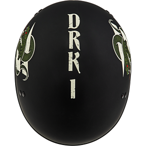 GMAX Hh-65 Drk1 Helmet Matte Black/bone Sm