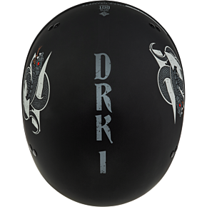 GMAX Hh-65 Drk1 Helmet Matte Black/grey Sm