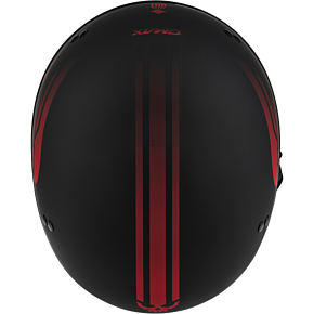 GMAX Hh-65 Retribution Helmet Matte Black/red Sm