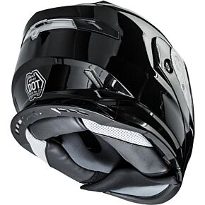 GMAX Md-01s Modular Snow Helmet Black Lg