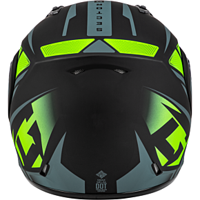 GMAX Md-04s Sector Snow Helmet W/ Electric Shield Blk/hi-vis Md