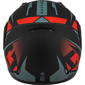 GMAX Md-04s Sector Snow Helmet W/ Electric Shield Black/red Md