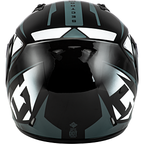 GMAX Md-04s Sector Snow Helmet W/ Electric Shield Blk/silver Md