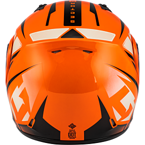 GMAX Md-04s Sector Snow Helmet W/ Electric Shield Orange/blk Sm