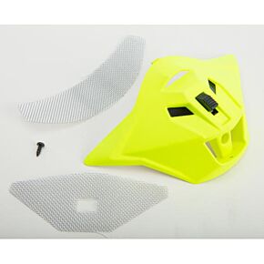 GMAX Mouth Vent Matte Hi-vis Yellow W/screws/screen Gm-11