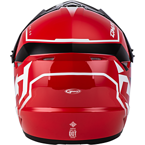 GMAX Mx-46 Compound Helmet Red/black/white Xs