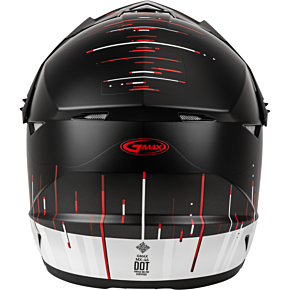GMAX Mx-46 Frequency Off-road Helmet Matte Black/white Xs