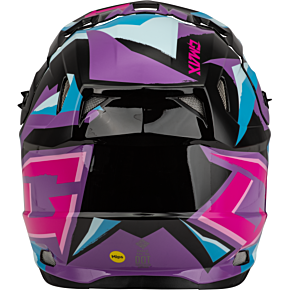GMAX Mx-96 Splinter Helmet Black/purple/blue Md