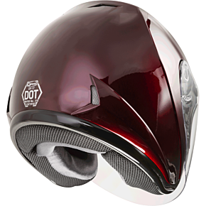 GMAX Of-17 Open-face Helmet Wine Red Md