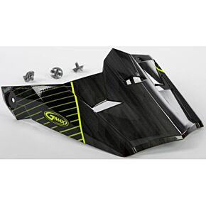 GMAX Visor W/screws Colfax Mx-46 Black/hi-vis Yellow Md-2x
