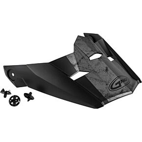 GMAX Visor W/screws Dominant Mx-46 Matte Black/grey Md-2x