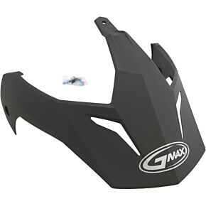 GMAX Visor W/screws Matte Black Gm-11