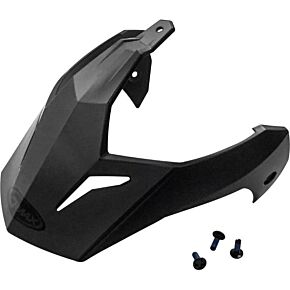 GMAX Visor W/screws Scud Matte Black/orange/grey Gm-11