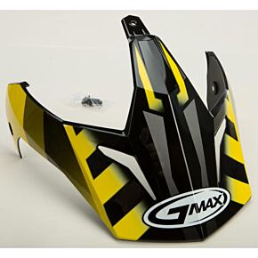 GMAX Visor W/screws Trekka Gm-11 Black/yellow