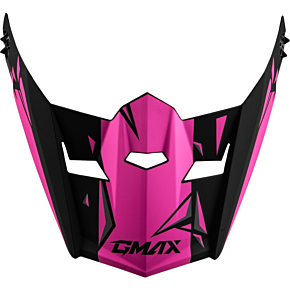 GMAX Youth Mx-46y Unstable Visor Matte Black/pink Ys-yl