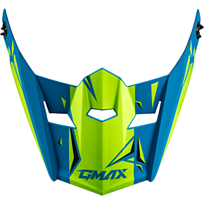 GMAX Youth Mx-46y Unstable Visor Matte Blue/green Ys-yl