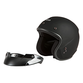 GMAX Youth Of-2y Open-face Helmet Matte Black Ys