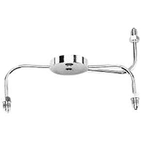 GOODRIDGE Front Brake Spider Narrow Chrome -3an Fittings
