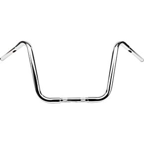 HARDDRIVE 14" Chrome Ape Hangers 1" Thru Clamp -tbw