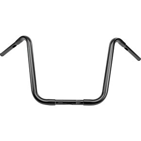 HARDDRIVE 16" Satin Black Ape Hangers 1" Thru Clamp -tbw