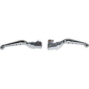 HARDDRIVE 4 Hole Lever Set Chrome Xl 04-06