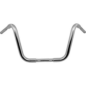 HARDDRIVE Ape Hanger 1-1/4" Chrome 12" 1" Thru Clamp -cable