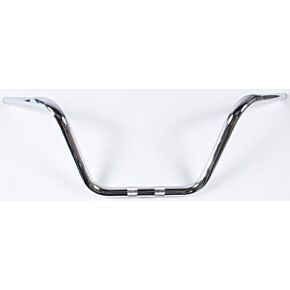 HARDDRIVE Ape Hanger 1-1/4" Chrome 12" 1.25" Thru Clamp -cable