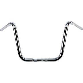 HARDDRIVE Ape Hanger 1-1/4" Chrome 14" 1" Thru Clamp - Cable