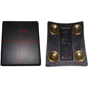 HARDDRIVE Bar Hop Pillion Pad 6"x6 3/4" 4 Suction Cups