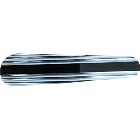 HARDDRIVE Billet Dash Insert Black Flh/flt 08-up