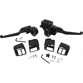 HARDDRIVE Black Handlebar Cntrls 9/16 W/o Switches Black 96-06