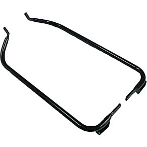 HARDDRIVE Black Saddlebag Support Kit Flt 97-08
