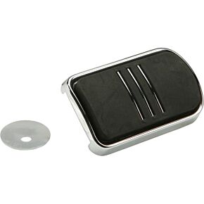 HARDDRIVE Brake Pedal Pad Chrome Flt