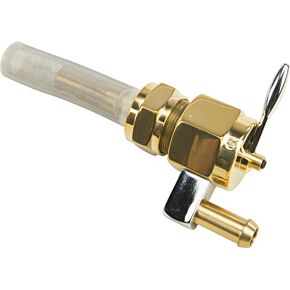 HARDDRIVE Brass Petcock Hex 22mm Downward Position