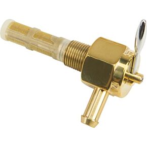 HARDDRIVE Brass Petcock Hex 3/8 In Left Side Position