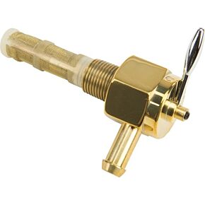 HARDDRIVE Brass Petcock Hex 3/8 In Right Side Position