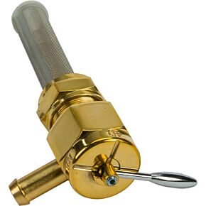 HARDDRIVE Brass Petcock Hex Left Side Position