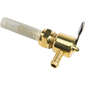 HARDDRIVE Brass Petcock Round 22mm Right Side Position