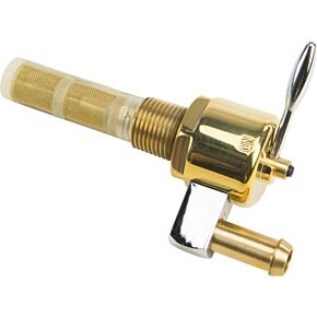 HARDDRIVE Brass Petcock Round 3/8 In Downward Position