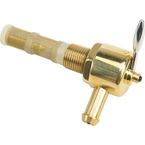 HARDDRIVE Brass Petcock Round 3/8 In Right Side Position