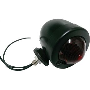 HARDDRIVE Bullet Marker Light Black Red Lens Single Filament