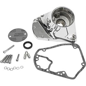 HARDDRIVE Cam Cover Kit Chrome Bt 73-92