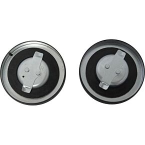 HARDDRIVE Cam Style Gas Cap Set Black